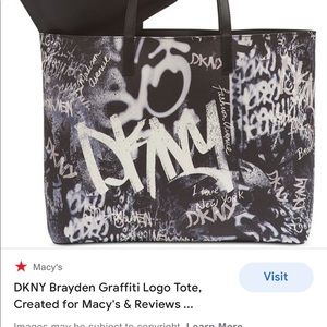 DKNY Graffiti Tote
